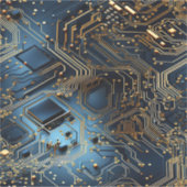 電子回路ビニールシール シール (正面)