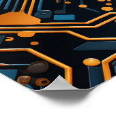 電子回路ポスター ポスター (角)