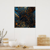 電子回路ポスター ポスター (キッチン)