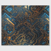 電子回路ラッピング紙 ラッピングペーパー (フラット)