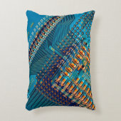 電子回路基板が閉じる。コンピューター,半導体 アクセントクッション (正面(垂直))