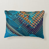 電子回路基板が閉じる。コンピューター,半導体 アクセントクッション (裏面)