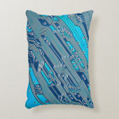 電子回路基板が閉じる。回路,基板,b アクセントクッション (正面(垂直))