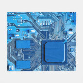 電子回路基板が閉じる。回路，基板，s フリースブランケット (正面(横))