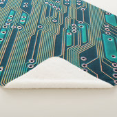 電子回路基板が閉じる。背景,イノシシ シェルパブランケット (3/4)