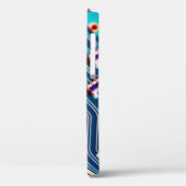 電子回路基板が閉じる。背景,イノシシ Case-Mate iPhoneケース (裏面 / 左)