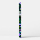 電子回路基板が閉じる。背景,イノシシ Case-Mate iPhoneケース (裏面 / 右)