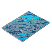 電子回路基板クローズアップ回路、基板、b ノートブック (左側)