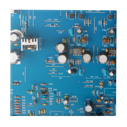 電子回路基板 タイル (正面)