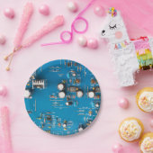 電子回路基板 ペーパープレート (パーティー)