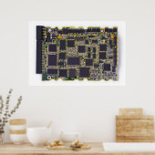 電子回路基板 ポスター (キッチン)