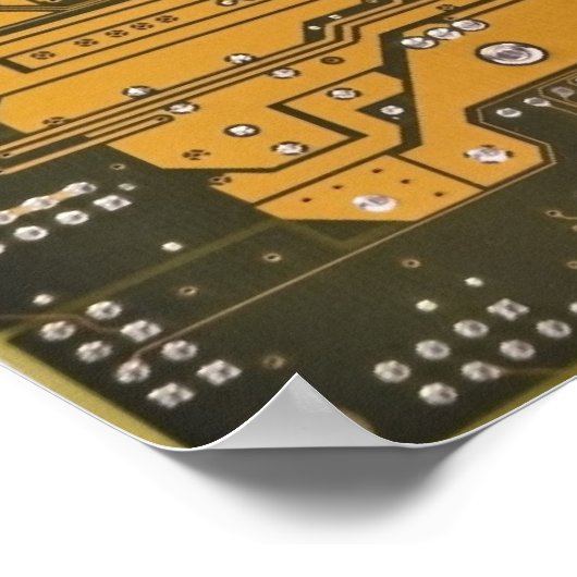 電子回路基板 ポスター (角)