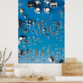 電子回路基板 ポスター (キッチン)
