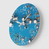 電子回路基板 ラージ壁時計 (傾斜)