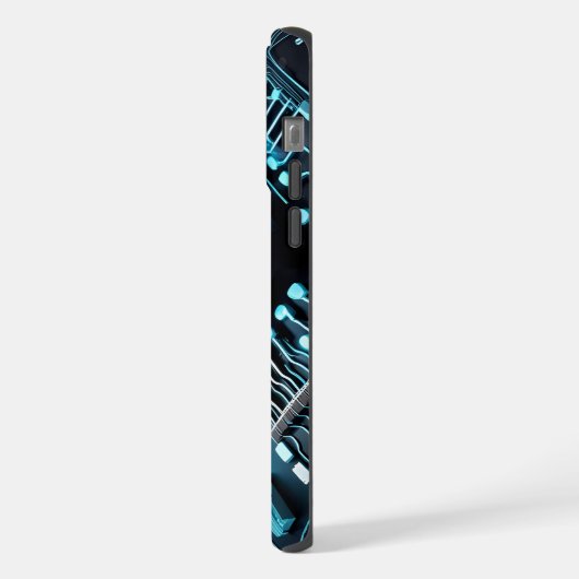 電子回路基板 iPhoneケース (左側面)