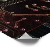 電子回路 ポスター (角)