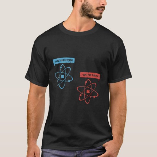 電子失ったが君だ前向き Tシャツ (正面)