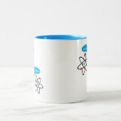 電子失ったコーヒーマグ ツートーンマグカップ (中央)