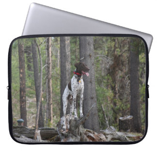 電子工学のバッグ- GSPのドイツ人のShorthairのポインター ラップトップスリーブ