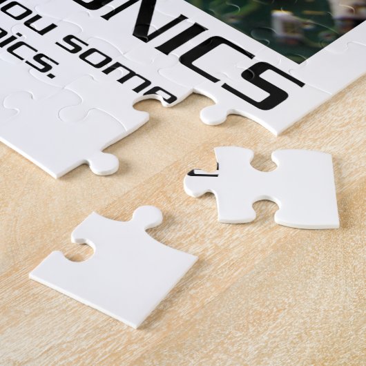 電子工学 ジグソーパズル (側面)