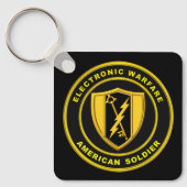 電子戦闘部隊 キーホルダー (正面)