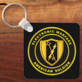 電子戦闘部隊 キーホルダー (正面)