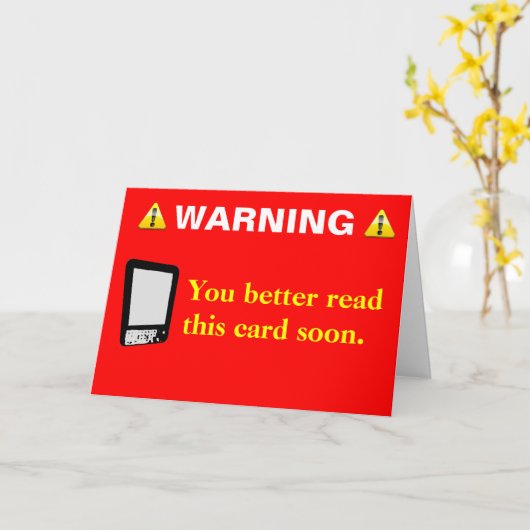 電子書籍に関するハッピーバースデー カード (黄色い花)