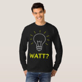 電子機器オタクの仕事の格言 Tシャツ (正面フル)