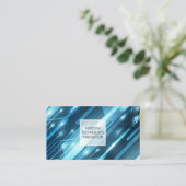 電子機器 | コーダ | プログラマ | ソフトウェア 名刺 (スタンド正面)