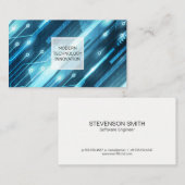 電子機器 | コーダ | プログラマ | ソフトウェア 名刺 (正面/裏面)