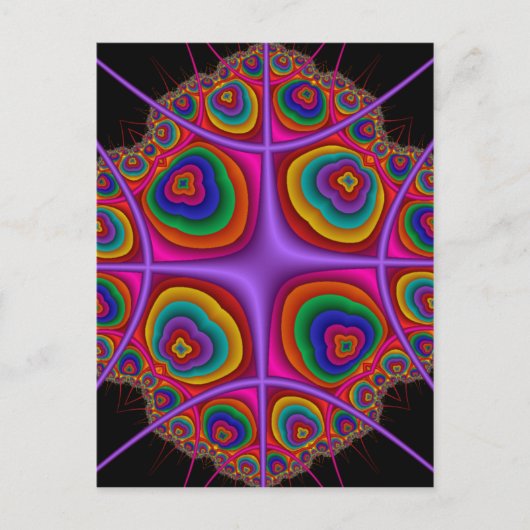 電子雲 ポストカード (正面)