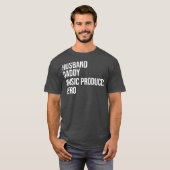電子音楽プロデューサービートメーカーシンセサイザ Tシャツ (正面フル)