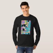 電子音楽プロデューサービートメーカーDj Tシャツ (正面フル)