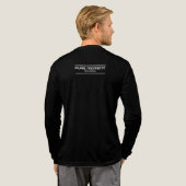 電子音楽ラベルテーマ トライブレンドTシャツ (背面全体)