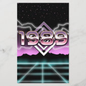 電子1989 便箋 (裏面)