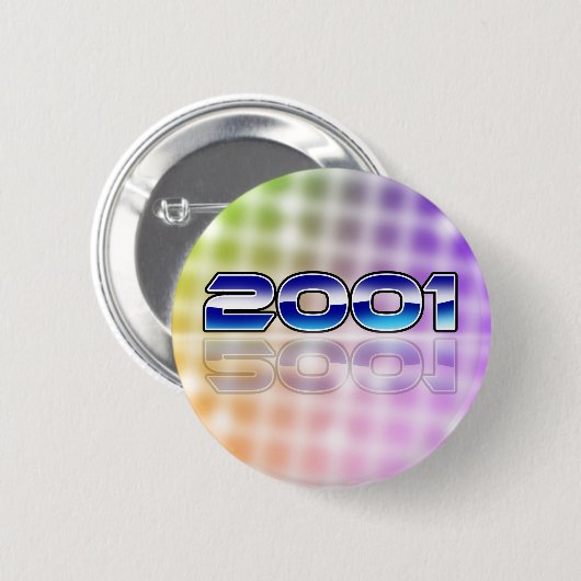 電子2001 缶バッジ (正面&裏面)