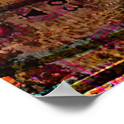 電子 ポスター (角)