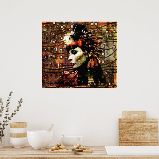 電子 ポスター (キッチン)