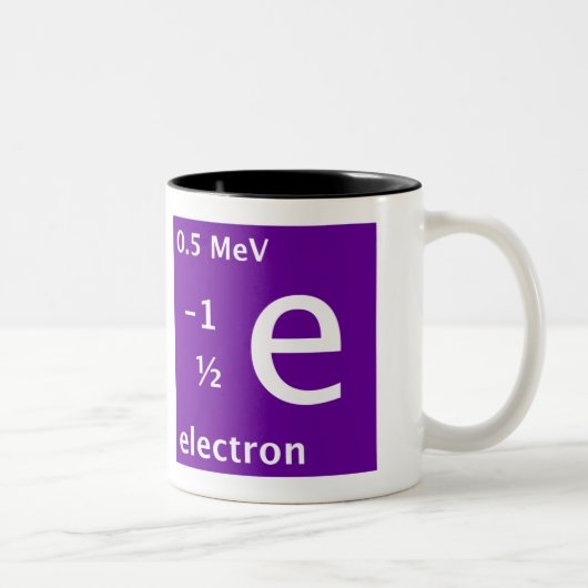 電子(左利きの) ツートーンマグカップ (右)