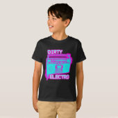 電子DJのワイシャツ Tシャツ (正面フル)