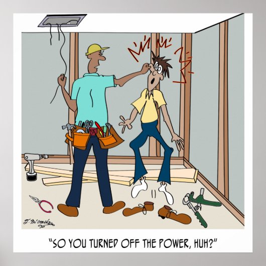 電忘れ力士の電源を切る ポスター (正面)