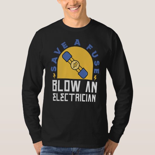 電救力士吹の導火管 Tシャツ (正面)