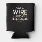 電救気筋のギフトシャツを脱ぐ 缶クーラー (正面)