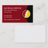 電最高の気サービス名刺 名刺 (正面/裏面)