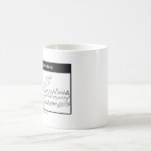 電極の破裂音! コーヒー・マグ コーヒーマグカップ (中央)