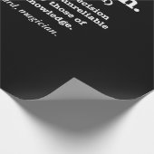 電気おもしろい技師の定義の卒業 ラッピングペーパー (角)