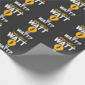 電気おもしろい技師ワットパン電気エンジニアリング ラッピングペーパー (角)