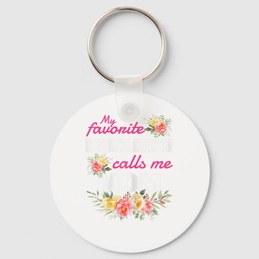 電気お気に入りの技師が母と呼ぶ キーホルダー (正面)