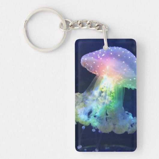 電気くらげKeychain キーホルダー (正面)