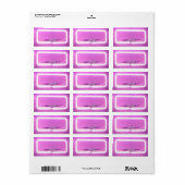 電気だ！NEON SIGNプリント独自のラベル ラベル (フルシート)